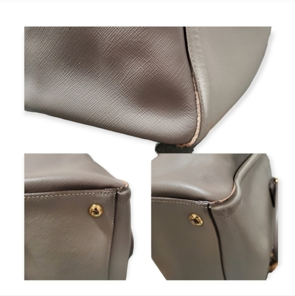 Authentic Prada Saffiano Lux Bicolour Tote Bag - Picture 12 of 13